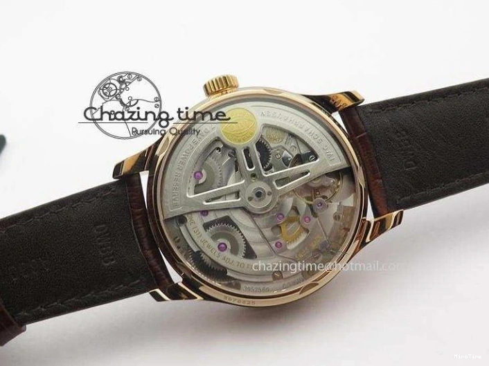 MIROTIME 0410 Unisex Portuguese Real PR RG IW500702 ZF 1:1 Best Edition On Brown Leather Strap A52010 V 7303